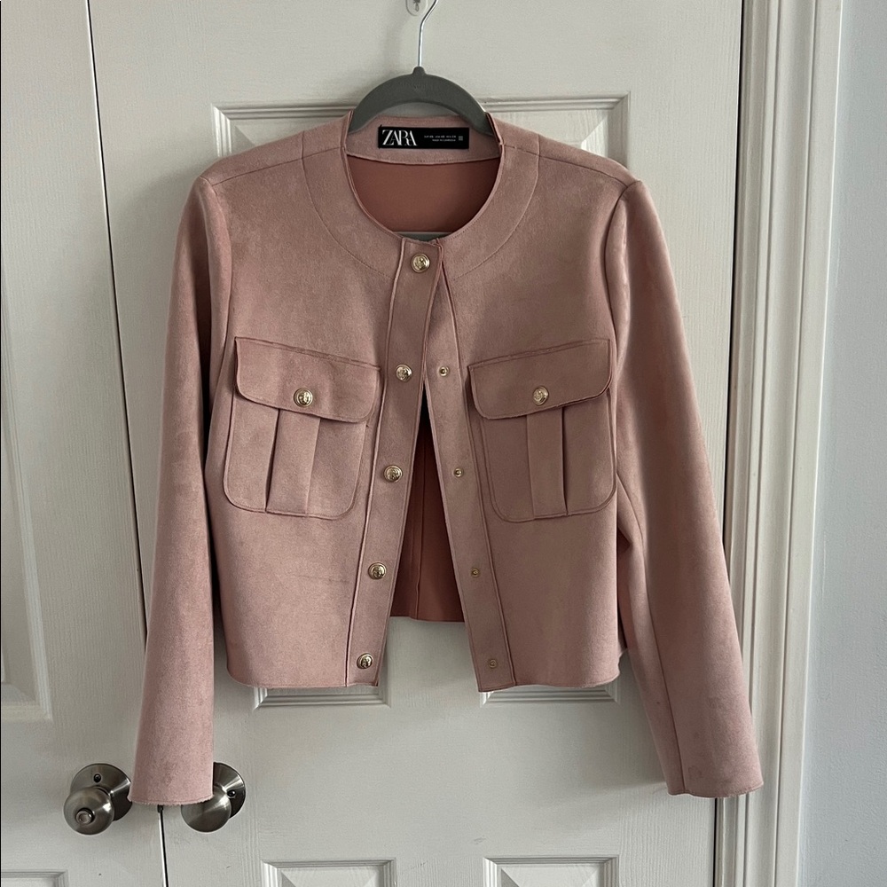 Zara Blush Pink Women's Blazer